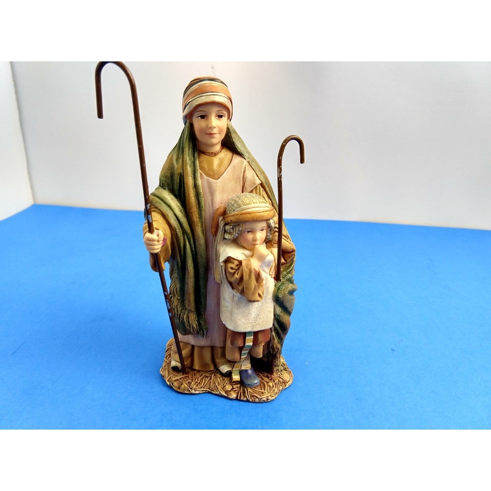 Mama Says Nativity Collection Shepherd Brothers Figure 55050 Demdaco Fincher